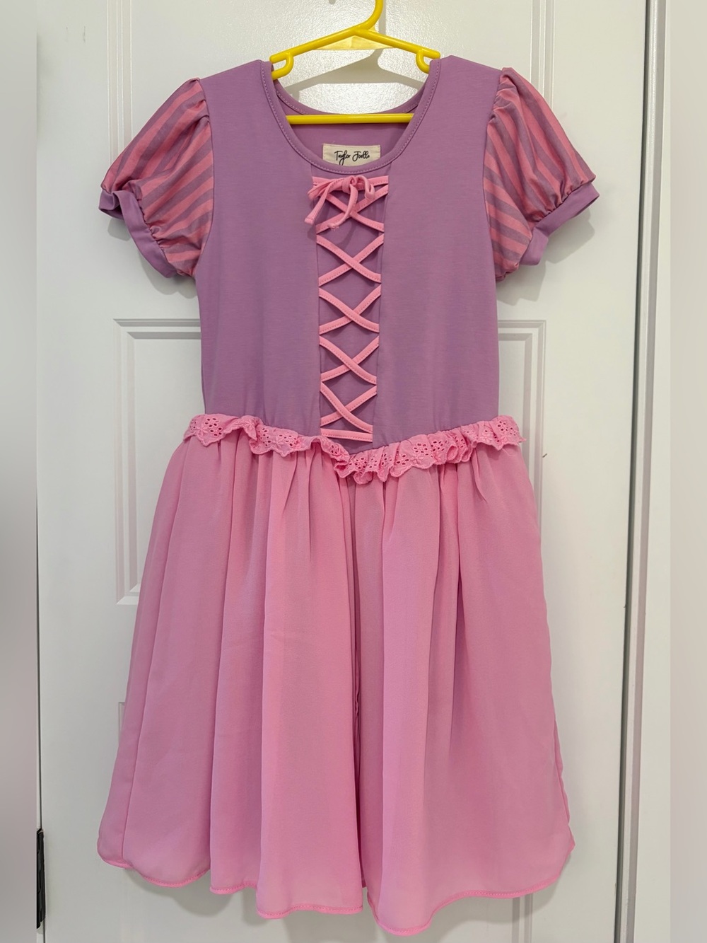 Taylor Joelle Rapunzel Tangled Disney Princess Dress Costume